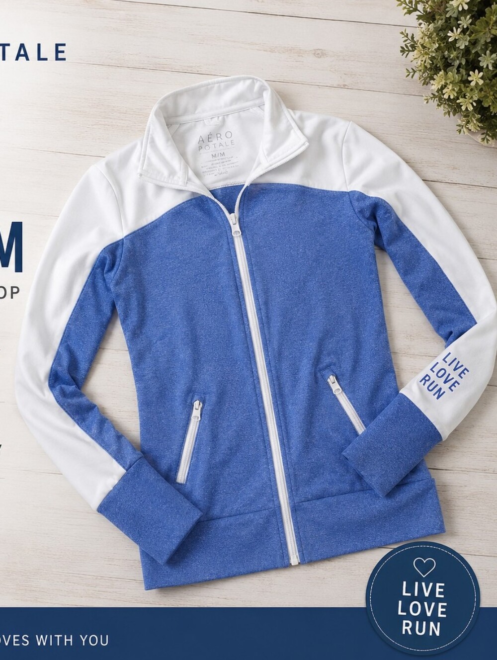 AEROPOSTALE LIVE LOVE DREAM ATHLEISURE TOP
